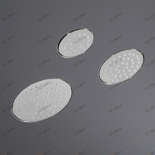 Встроенный душевой головки с набором прозрачных силиконовых насадок  FRE129 CEADESIGN 