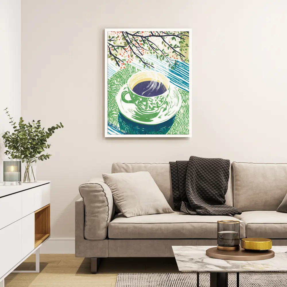 Картина в раме Кофейная кружка 40x50 см цвет разноцветный POSTERMARKET STLM-2102657 - Вид №2