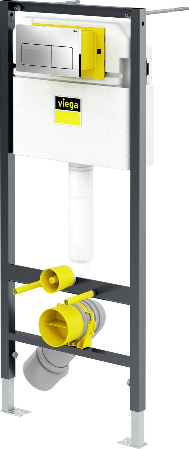 Viega Элемент для унитаза Prevista Dry 8524.1 (792824) 792 824