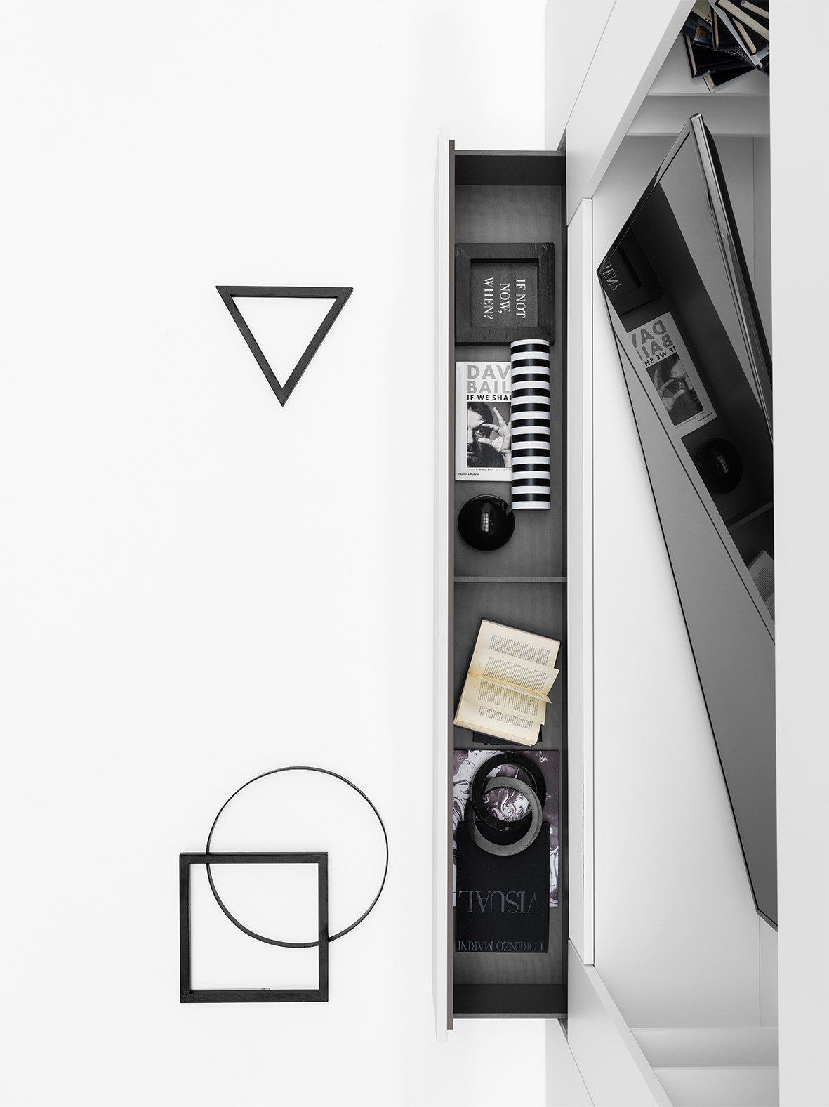 Шкаф с ТВ-стойкой и терминальным модулем Caccaro Roomy ARCH-00059685 - Вид №1