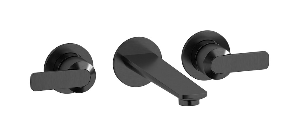 Смеситель встроенный для раковины WE ARE IB c6306cs Brushed Black Chrome C-67