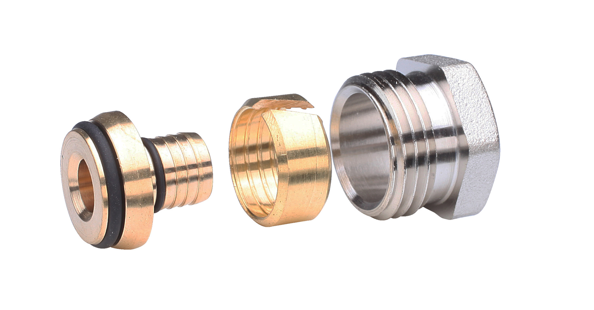 Danfoss Фитинги для полимерных труб (PEX) Уплотн. фитинги PEX 16х2.2 G3/4'' вн 013G4163  - Вид №3