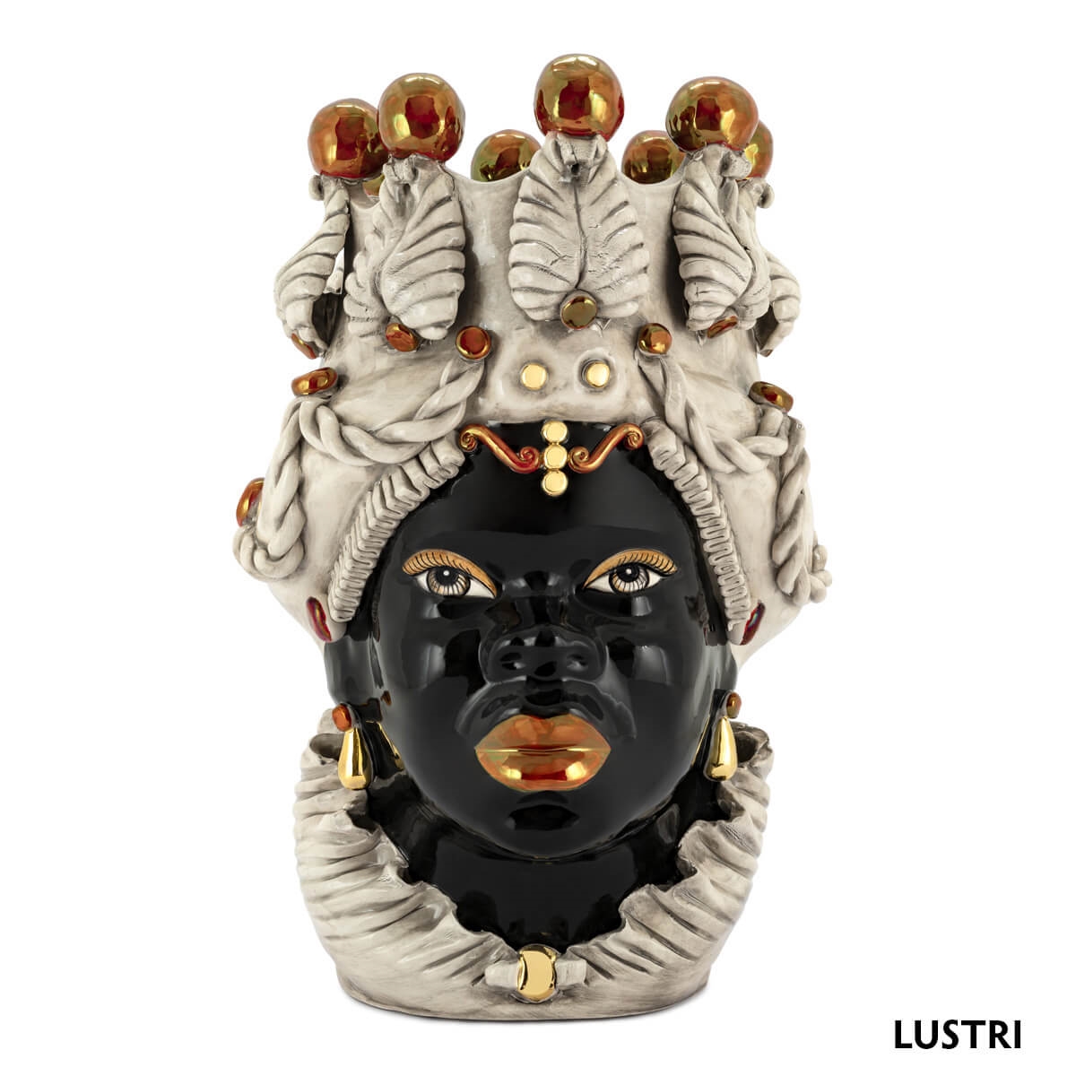 200654,9 ABHIKA ВАЗА MORO LADY BIG BLACK 200654.9 - Вид №8