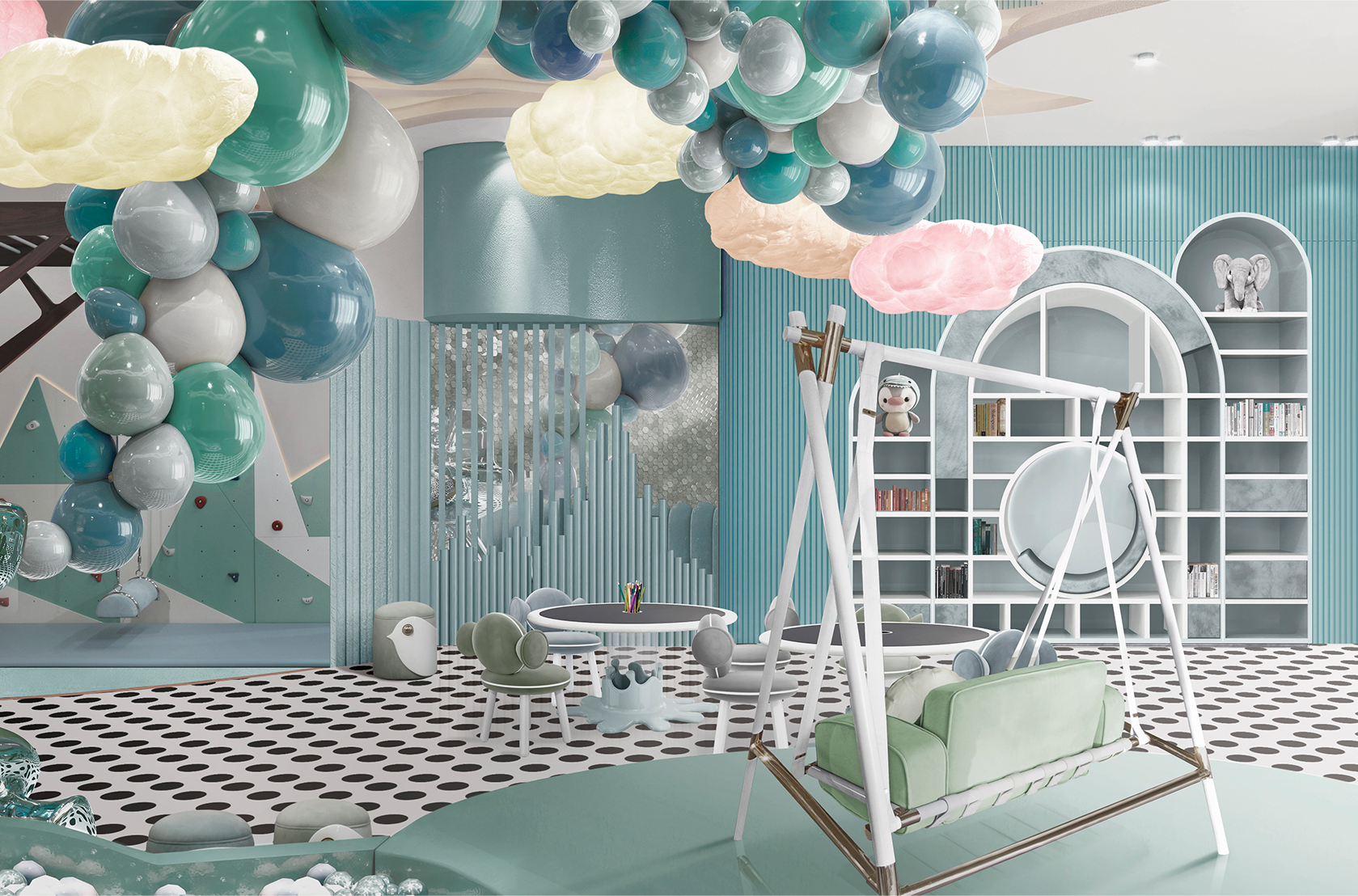 CIST691 Детские пуфики Птица Circu  - Вид №8