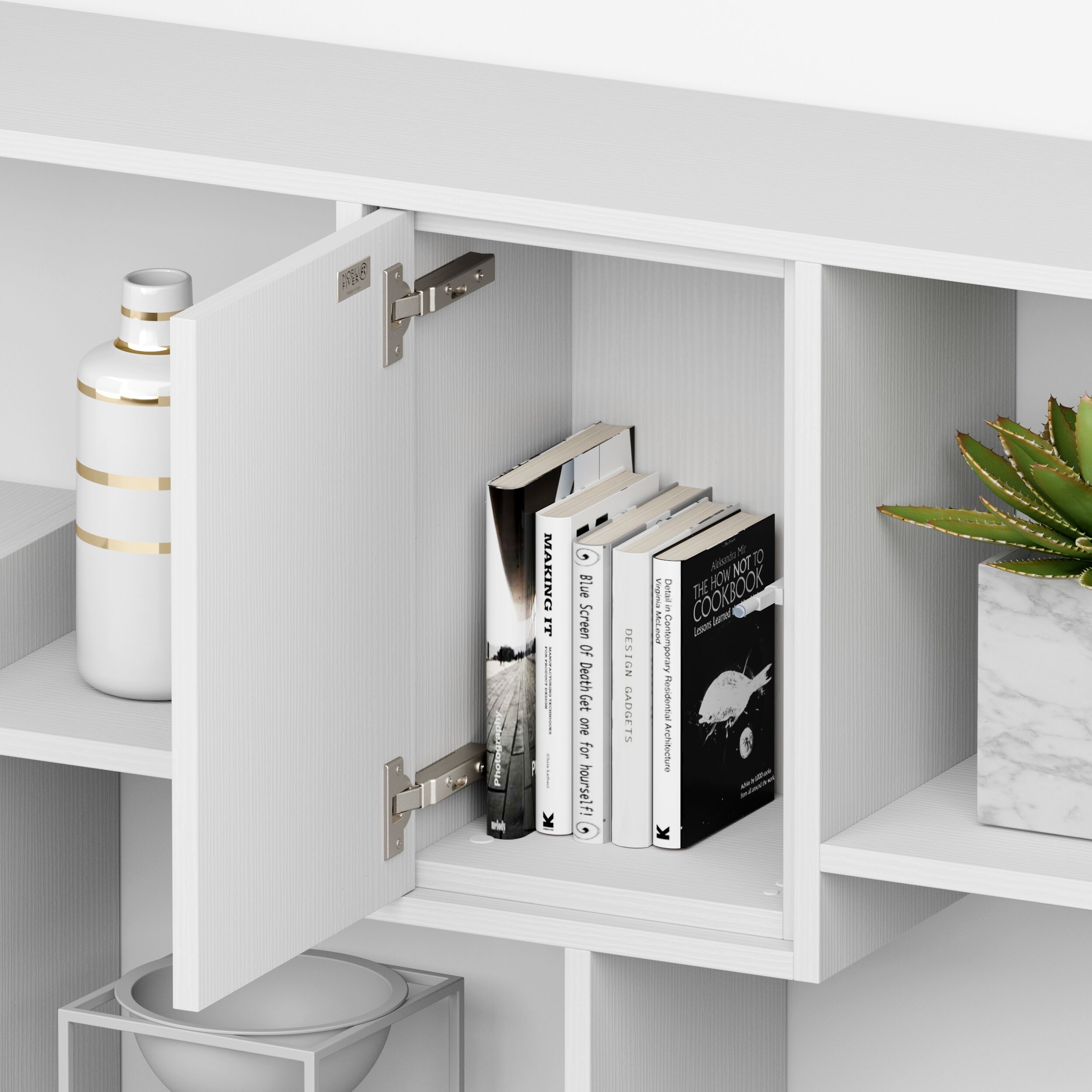 Стена, оборудованная в облагороженном Mobili Fiver IACOPO ARCH-00040623 - Вид №18