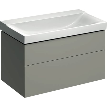 500.506.00.1 Шкафчик для раковины Geberit Xeno², с двумя выдвижными ящиками Geberit  - Вид №9