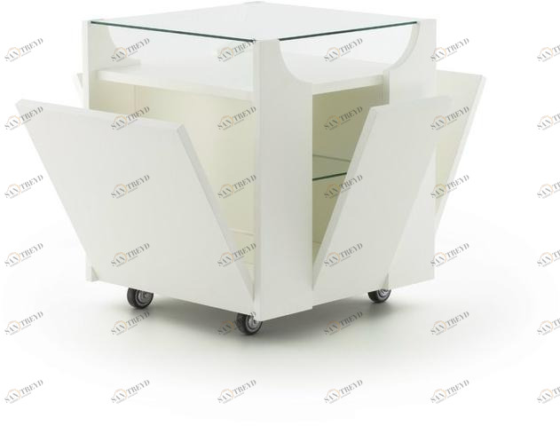 Porro Деревянная тележка для еды с ящиками sun-id-1483222