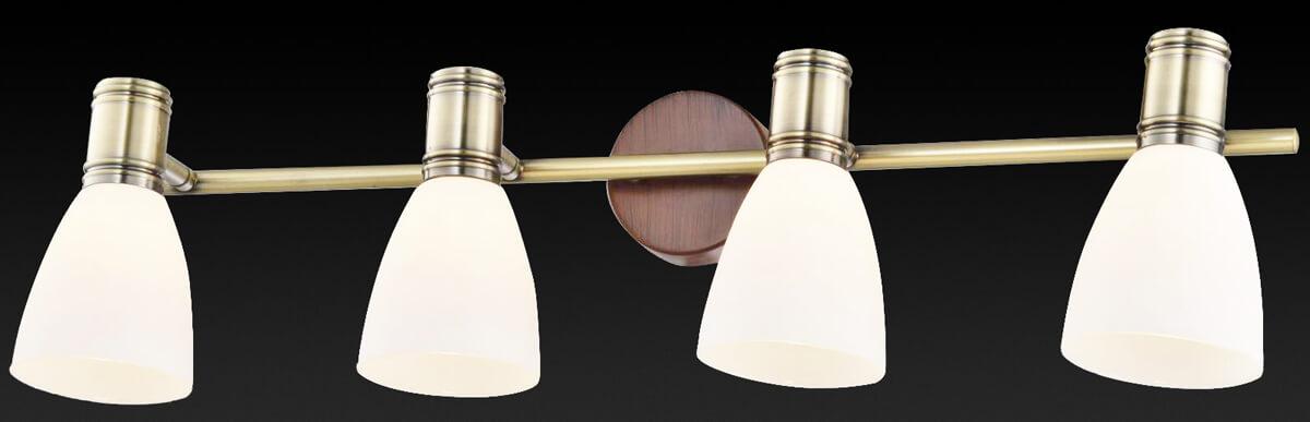 Спот настенный на 4 лампы белый Sharyl TL3720Y-04BB TOPLIGHT SHARYL 00-3924198 Белый  - Вид №1