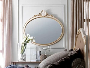 Grifoni Silvano Овальное зеркало в раме