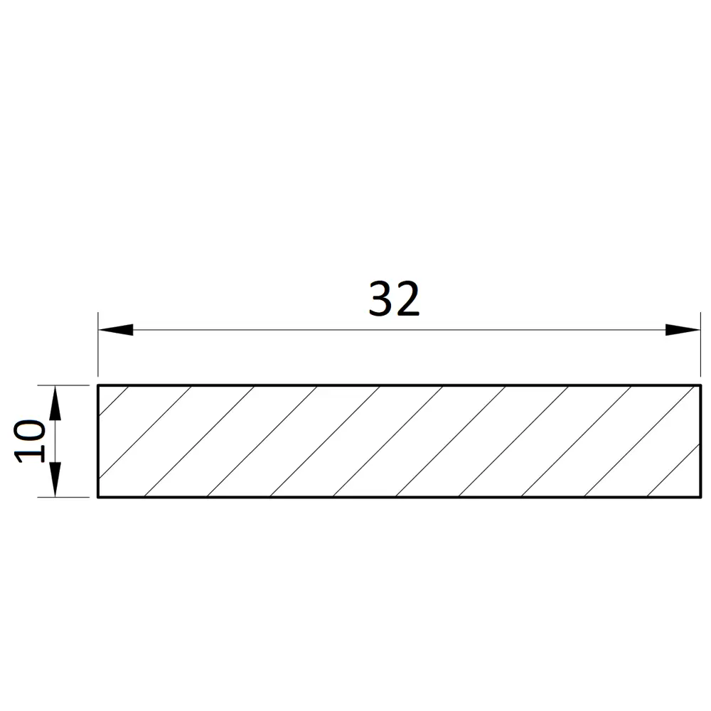 Притвор Тревизо/Белеза 32x10 см ламинация финиш бумага цвет тернер коричневый VERDA STLM-2041472 - Вид №2