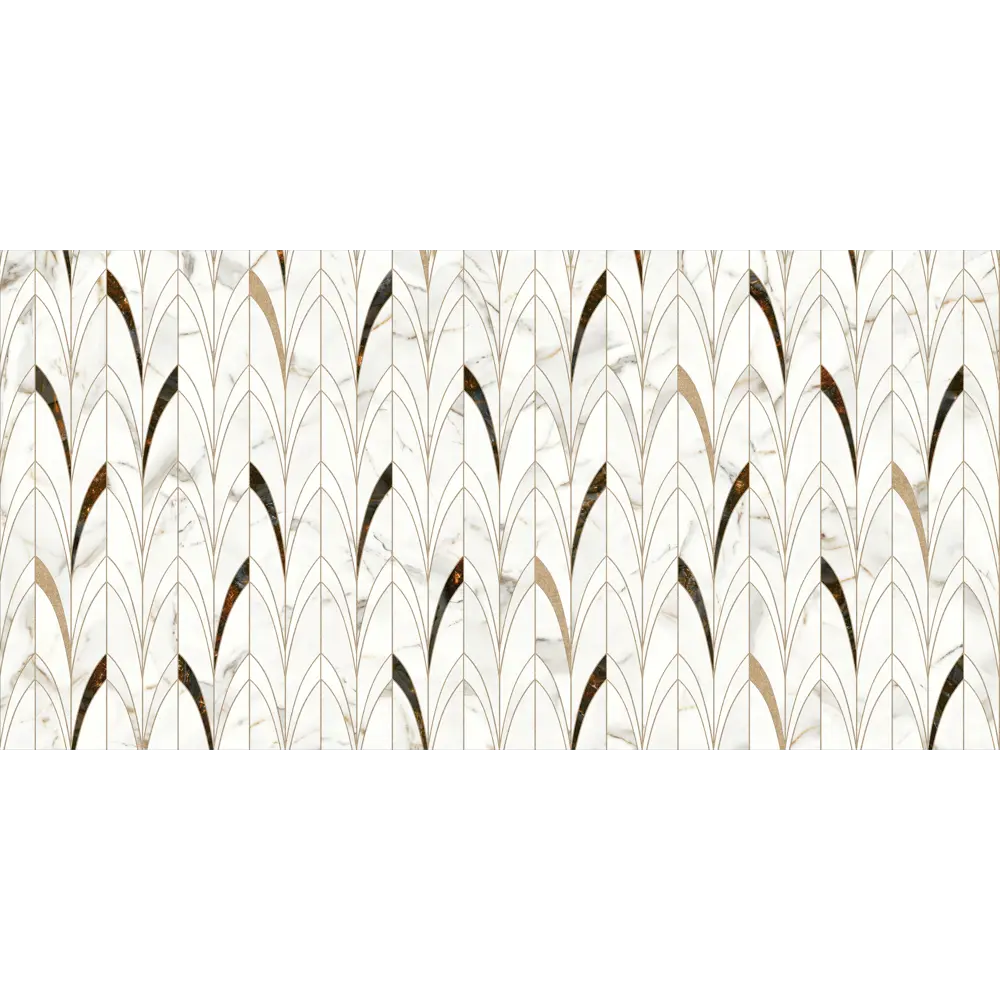 Стеновая панель Delicate Amber 120x0.4x60 см АКП цвет белый 89199639 STLM-2142674 ALUMOART  - Вид №2