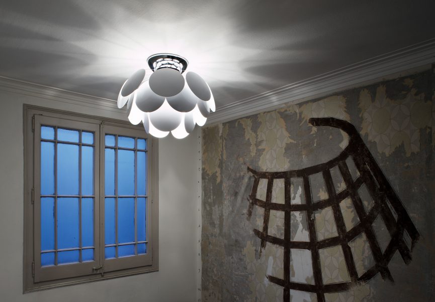 086373 Потолочный светильник C68 серый матовый Marset Discoco  - Вид №2