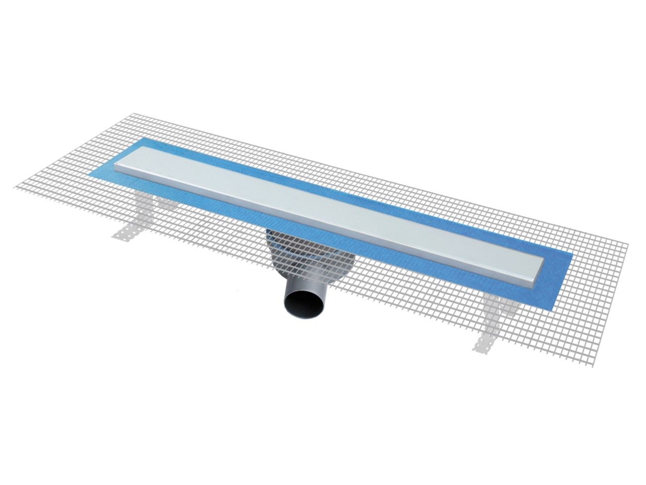 Pratiko ванная комната 2 ABS сифонный канал с решеткой из нержавеющей стали First Corporation First Plast ARCH-00048441