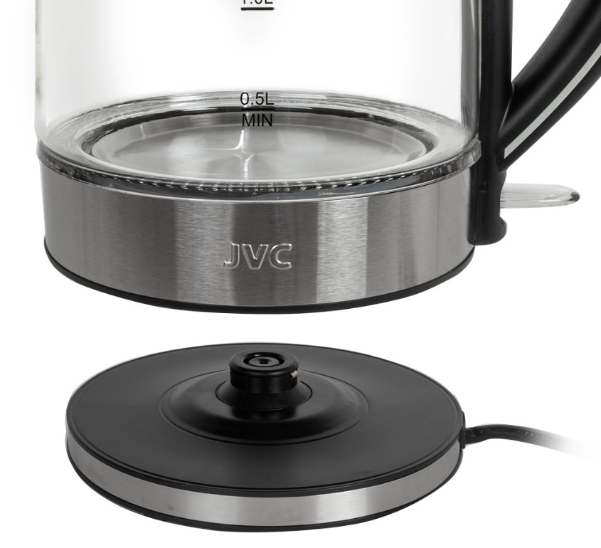 9052789 Электрочайник JVC JK-KE1808 черный STDN-0045143 - Вид №3