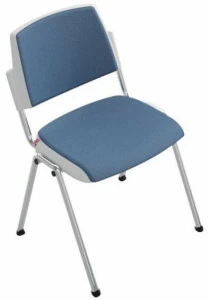 IBEBI Штабелируемый стул с огнестойкой обивкой