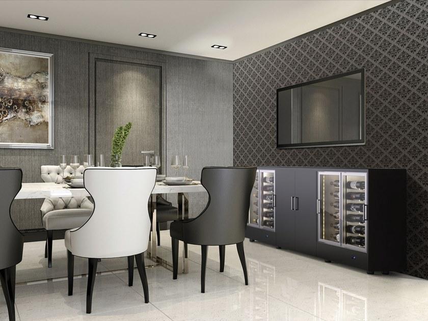 EXPO Алюминиевый винный шкаф со стеклянными дверцами Mod 20 Md-h20/md-m20/md-c20 - Вид №2