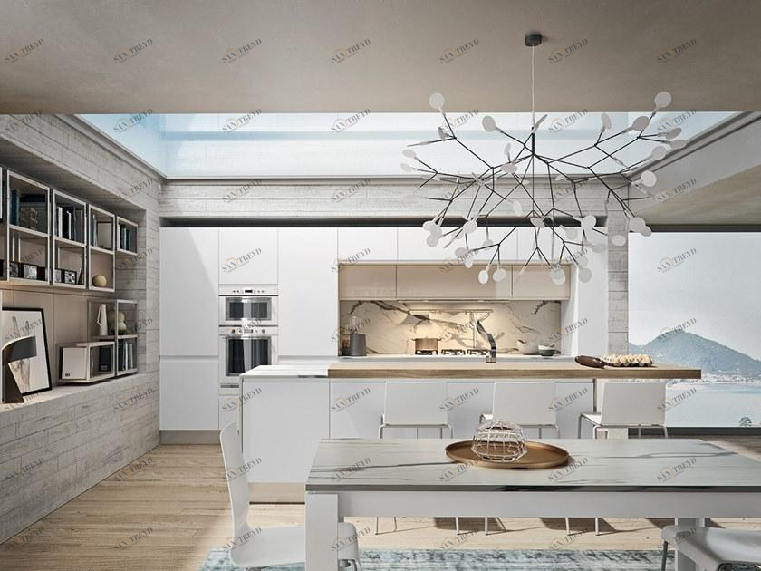 Colombini Casa Полимерная кухня на заказ sun-id-1358637