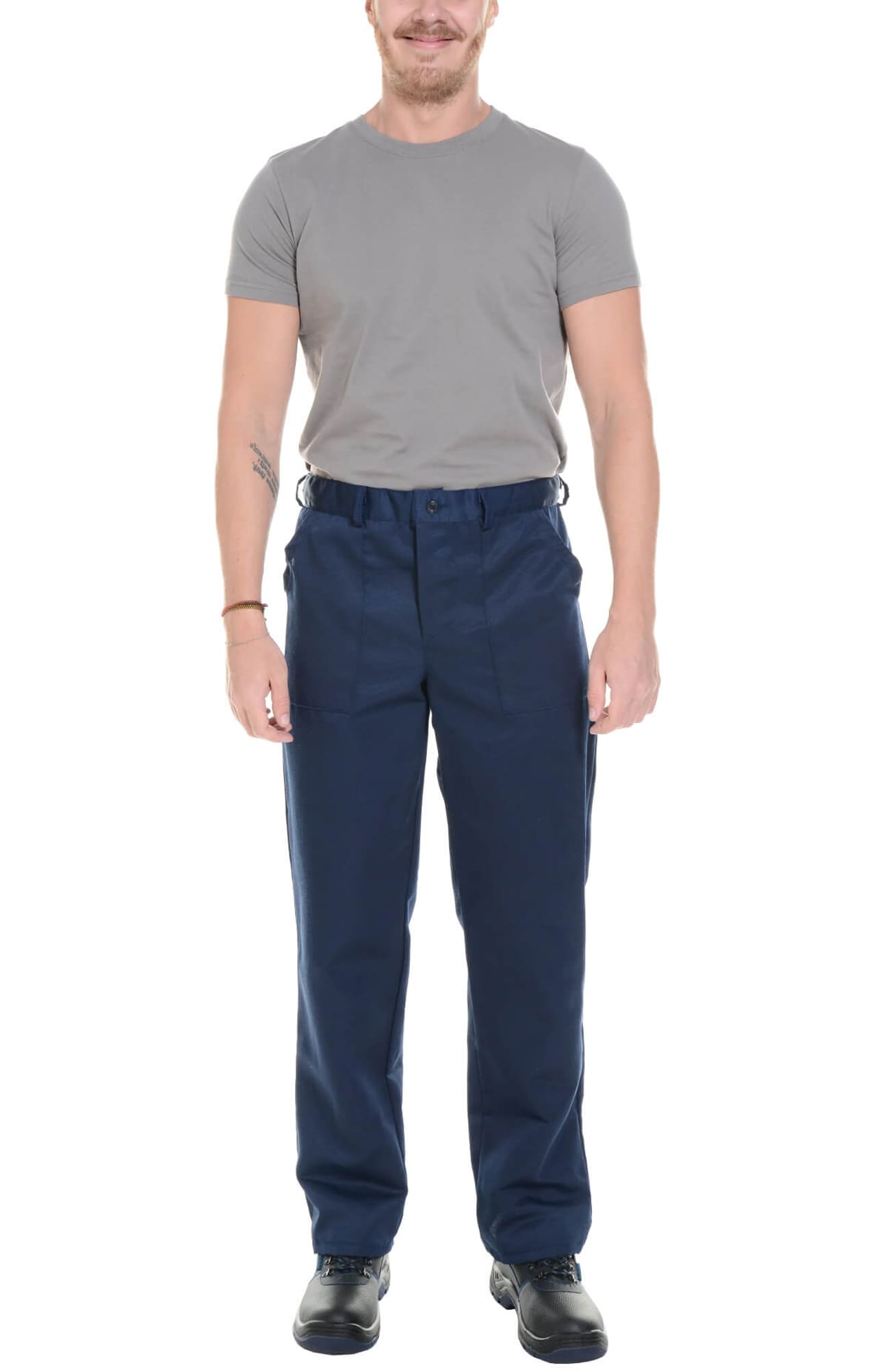 63026 Костюм Строителя темно-синий василек  Летняя спецодежда  размер 52-54/182-188  - Вид №8