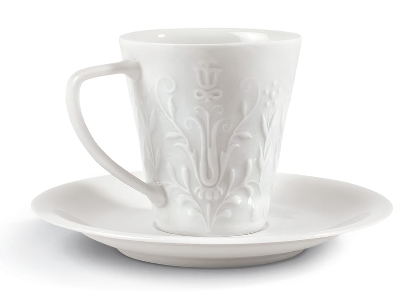 Фарфоровая кофейная кружка Lladró Чай в 5 часов с папой ARCH-00152637