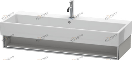 VA602900707 Тумбочка подвесная Vero Air #VA6029 1184 x 431 мм Бетонно-серый матовый декор Duravit