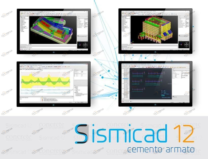 Concrete Интегрированное программное обеспечение compute cad Sismicad sun-id-1411924