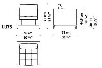 Maxalto Модульный угловой диван из ткани Lucrezia sun-id-1346409 - Вид №35