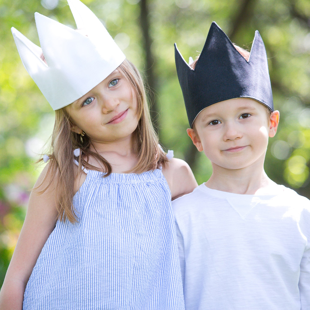 Детская корона Black&White VAMVIGVAM BLACK&WHITE 281510 Белый;черный Santreyd  - Вид №1