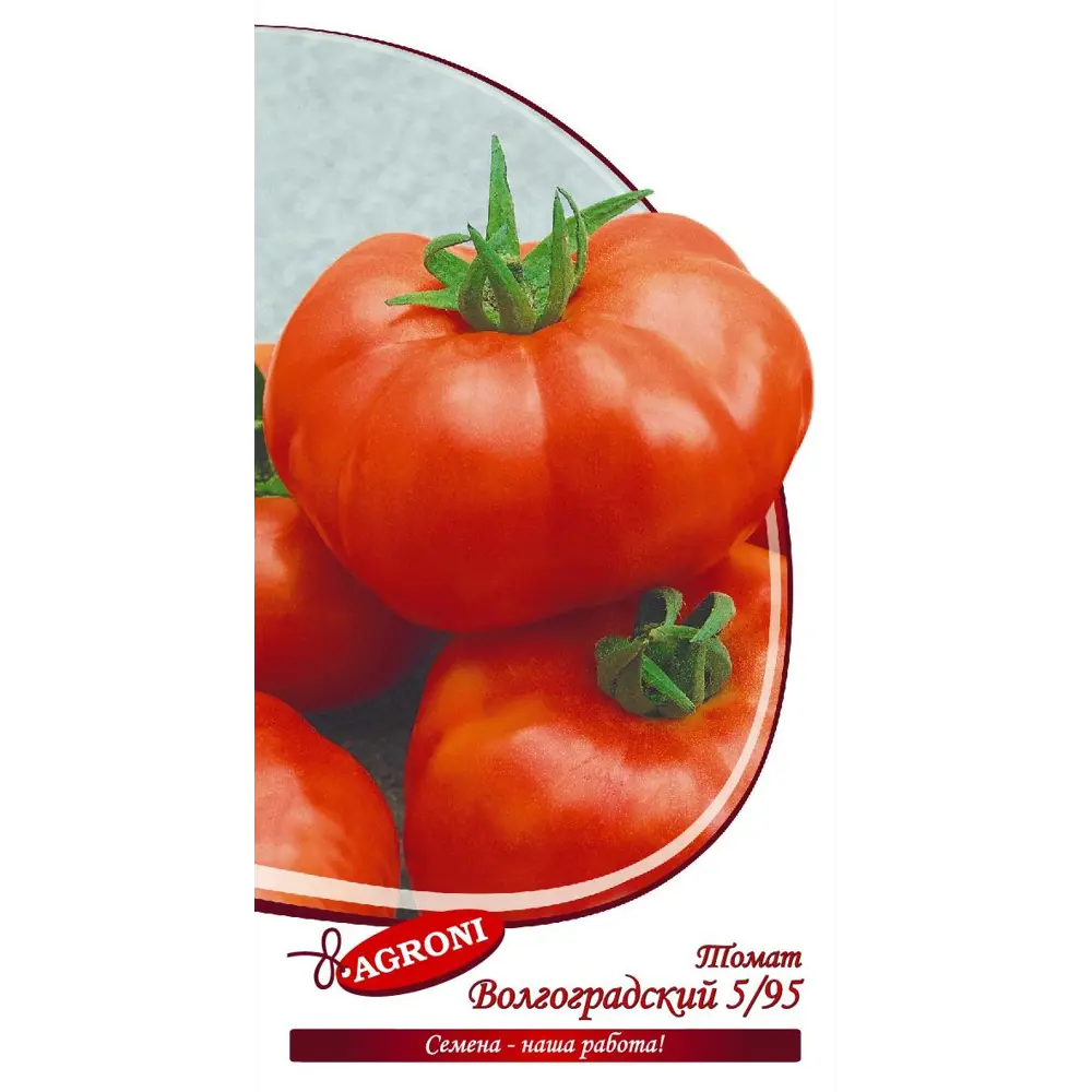 Семена томата Волгоградский 5/95 - среднеранний сорт для открытого грунта 89400855 AGRONI STLM-1569745