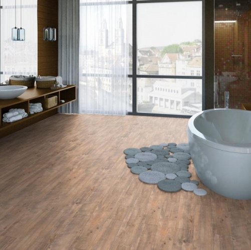 Виниловый ламинат Tarkett Lounge Woody Дуб с брашью (Текстурированная) 914,4х152,4/101,6 мм 1000901242 - Вид №5