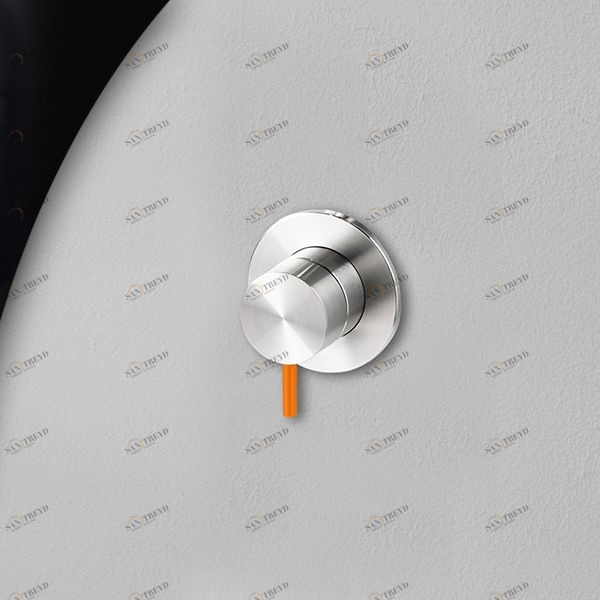 Девиатор двухрежимный глянцевая сталь с оранжевой ручкой Toki Radomonte TKI10LCIL24