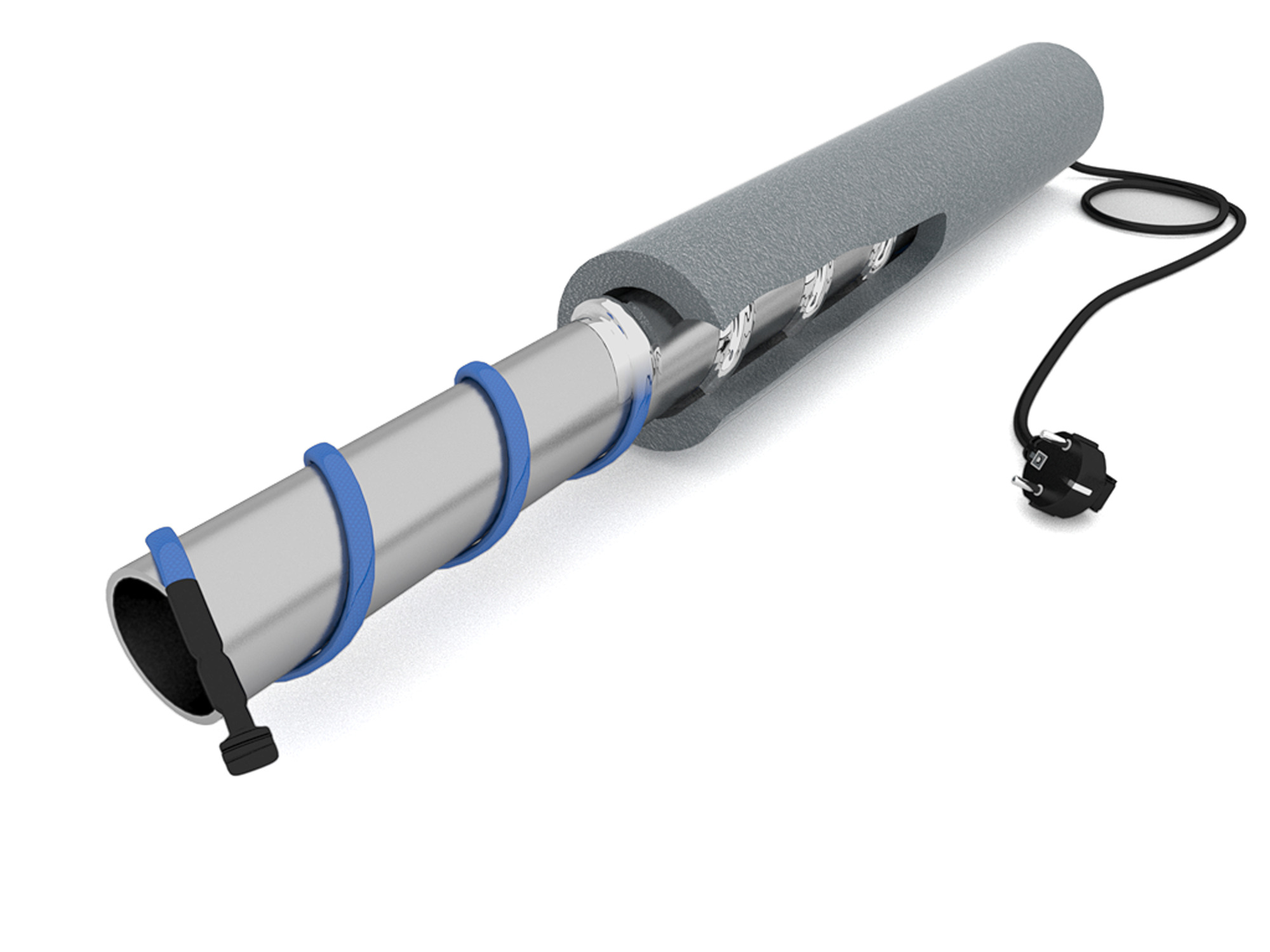 Danfoss Cаморегулируемые нагревательные кабели для системы антиобледенения и обогрева продуктопроводов DPH-10 кабель саморег. 10 м 100 Вт 98300075  - Вид №3