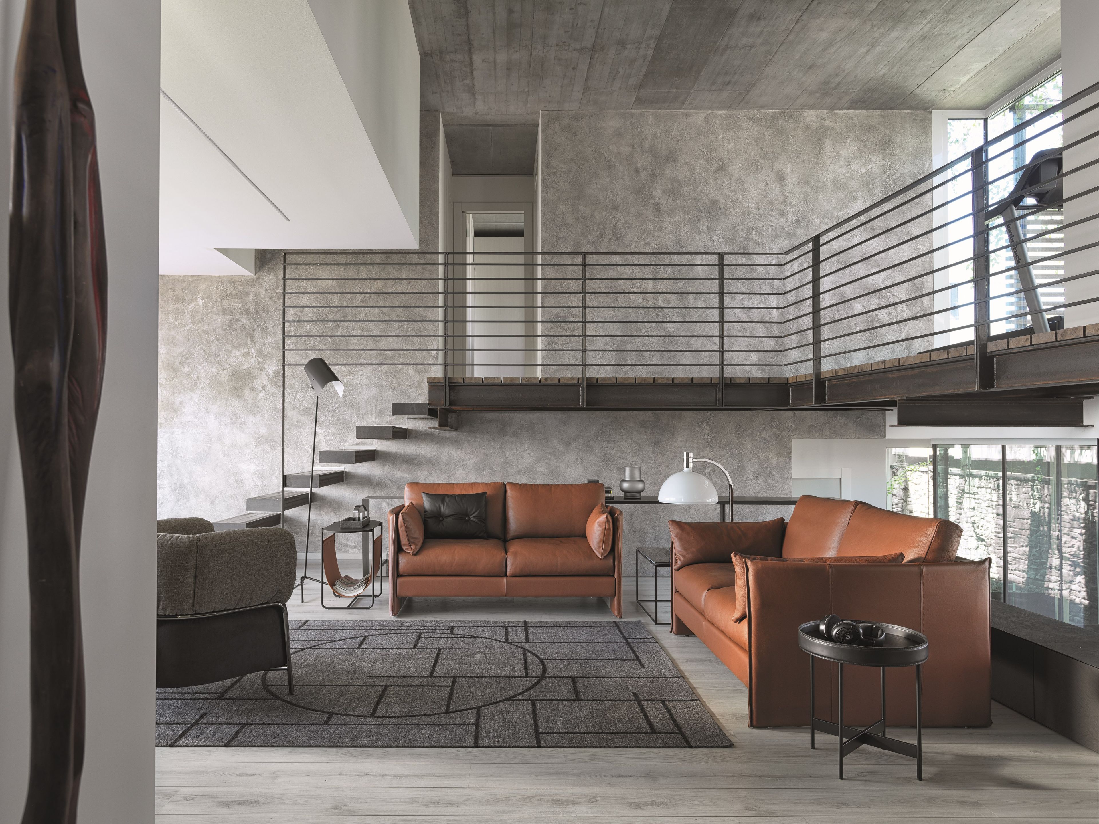 Кожаное кресло Calligaris Quadrotta ARCH-00034704 - Вид №4