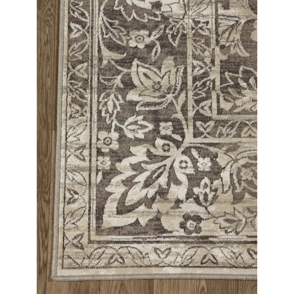 Ковер полиэстер Fresco 69011/6555 160х230 см цвет серый RAGOLLE STLM-2189354 - Вид №1