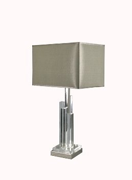 Настольная лампа Agata 5492 PUSHA КЛАССИЧЕСКИЕ 062077 Прозрачный;серебро  - Вид №1