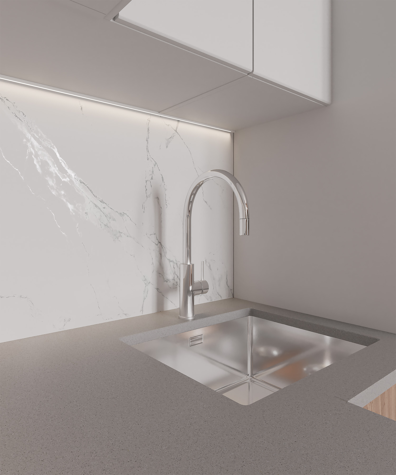 Белая симфония мрамора CR4003-A Arcadia Ceramica Paradise - Вид №3