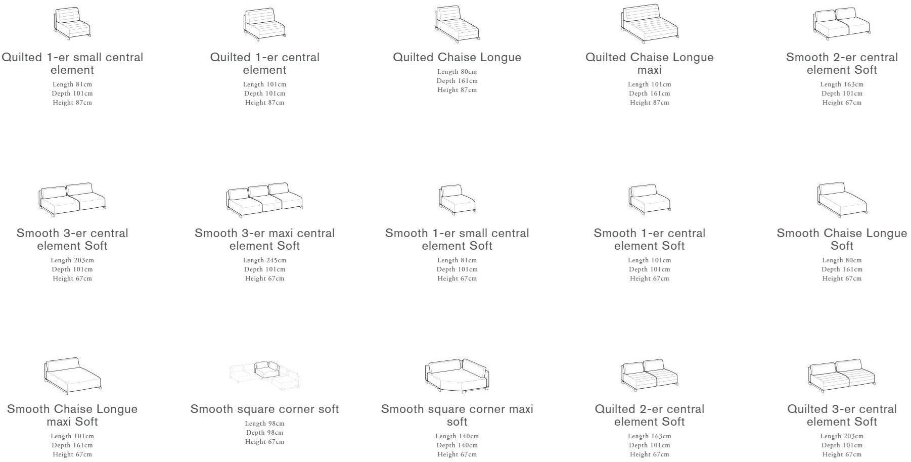 Ditre Italia Модульный угловой диван из ткани Bag sun-id-1490542 - Вид №5