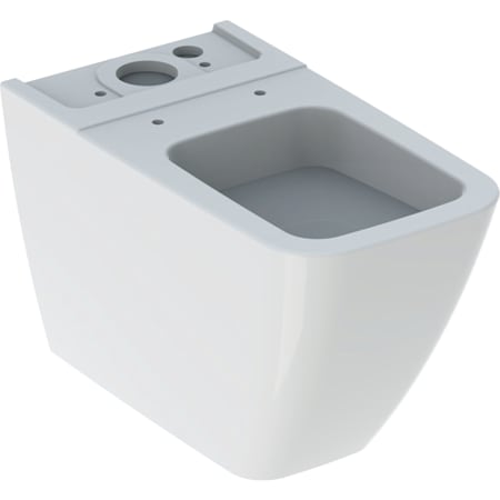 200920000 Напольный унитаз Geberit iCon Square для смывного бачка наружного монтажа, вертикальный смыв, приставной, закрытая форма Geberit 