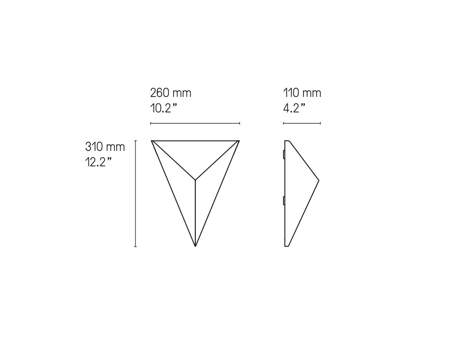 Латунный светодиодный настенный светильник CVL Luminaires Tetra ARCH-00115398 - Вид №7