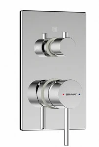 Встраиваемый смеситель 3-функц. ARC P69193C-ENG bravat