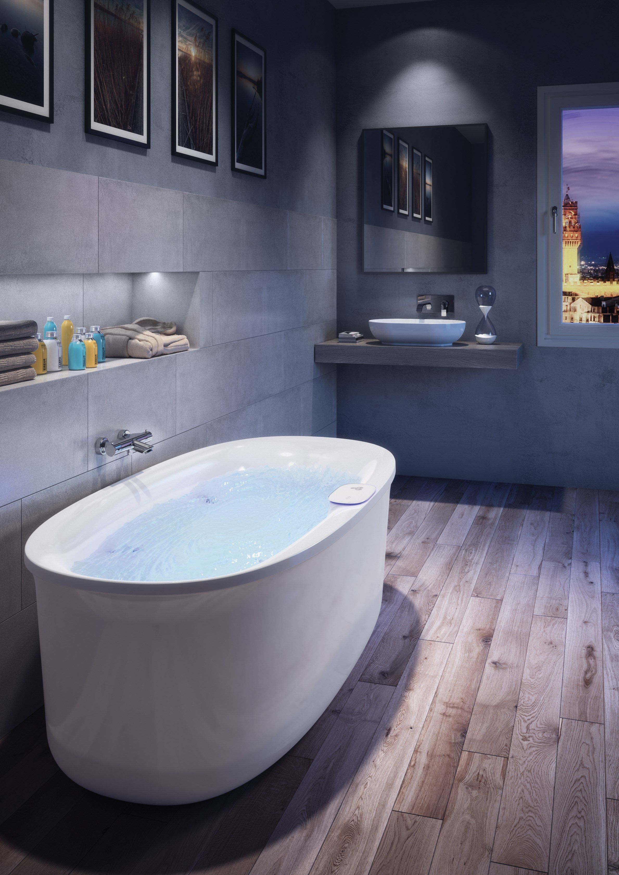 Акриловая гидромассажная ванна Jacuzzi® Arga® ARCH-00021582 - Вид №2