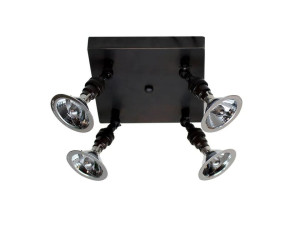 Регулируемая латунная потолочная лампа