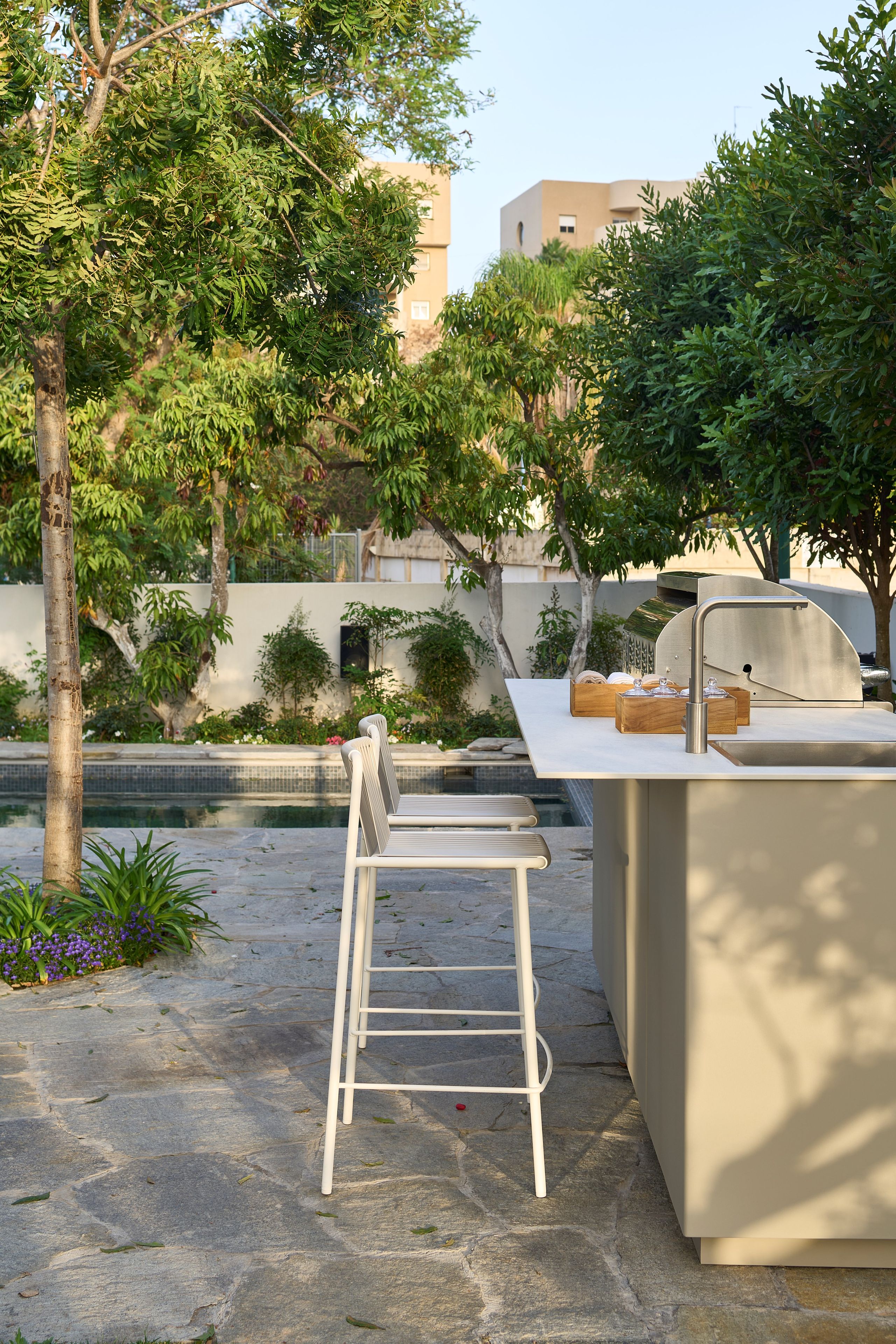 Кухня на открытом воздухе capocuòco уникальная ARCH-00144704 - Вид №2