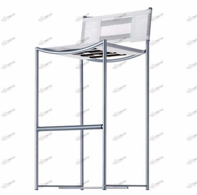 Alias Высокий садовый табурет из полиэстера со спинкой Green sun-id-1398563