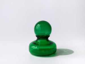 Ваза из дутого стекла