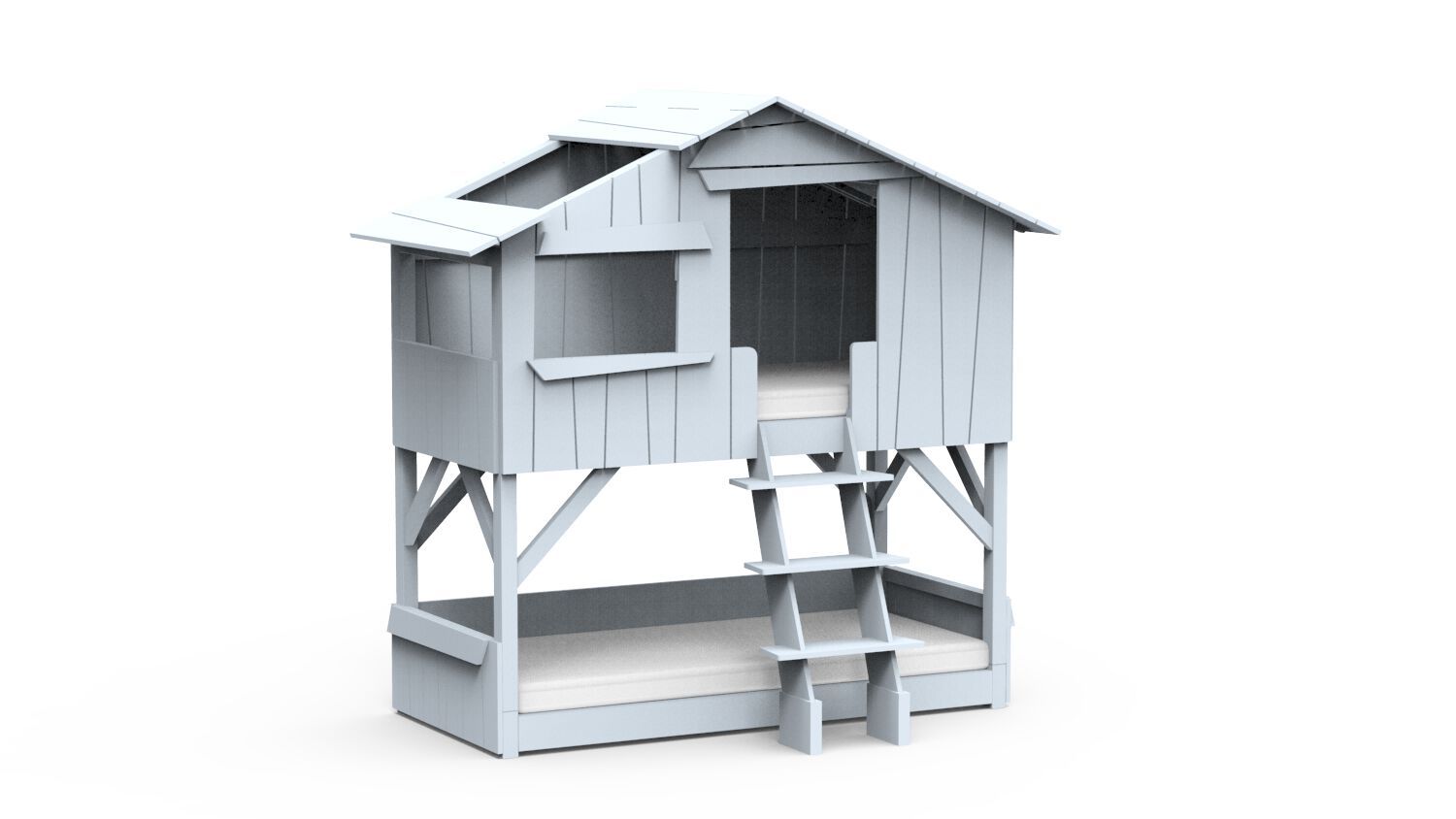 Двухъярусная кровать из МДФ Mathy by Bols TREEHOUSE BEDS &amp ARCH-00140859 - Вид №11