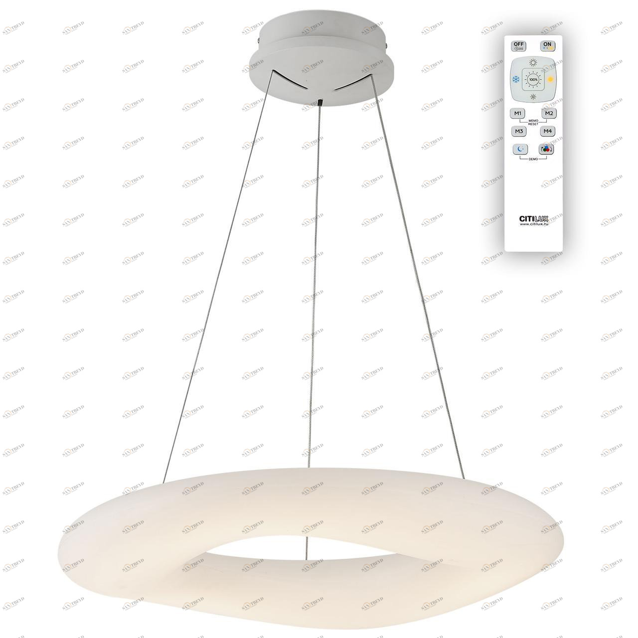 Подвесной светильник Citilux Стратус CL732660RS CITILUX ДИЗАЙНЕРСКИЕ, СТРАТУС 275741 Белый 