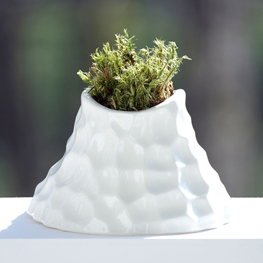 STM-2-01 Набор для выращивания eco кашпо "вулкан" Экочеловеки  - Вид №1