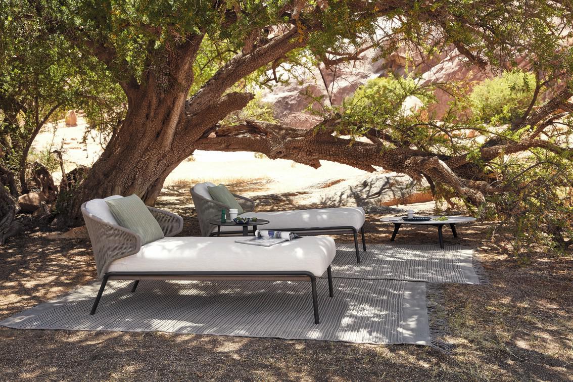 MNST996 Журнальные столики teak nero ⌀60см Manutti Torsa - Вид №17