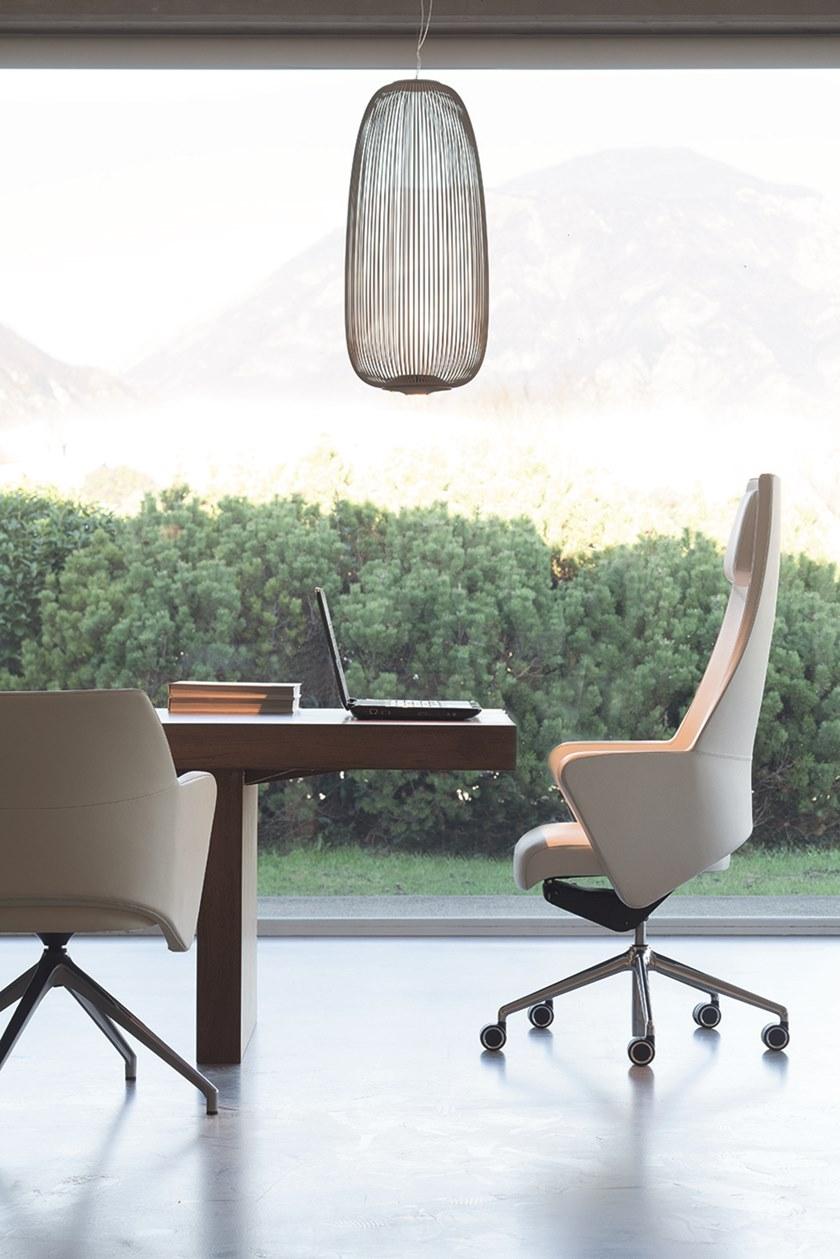 Linea Fabbrica Кресло исполнительное на 5 спиц с высокой спинкой Wrap sun-id-1496100 - Вид №3