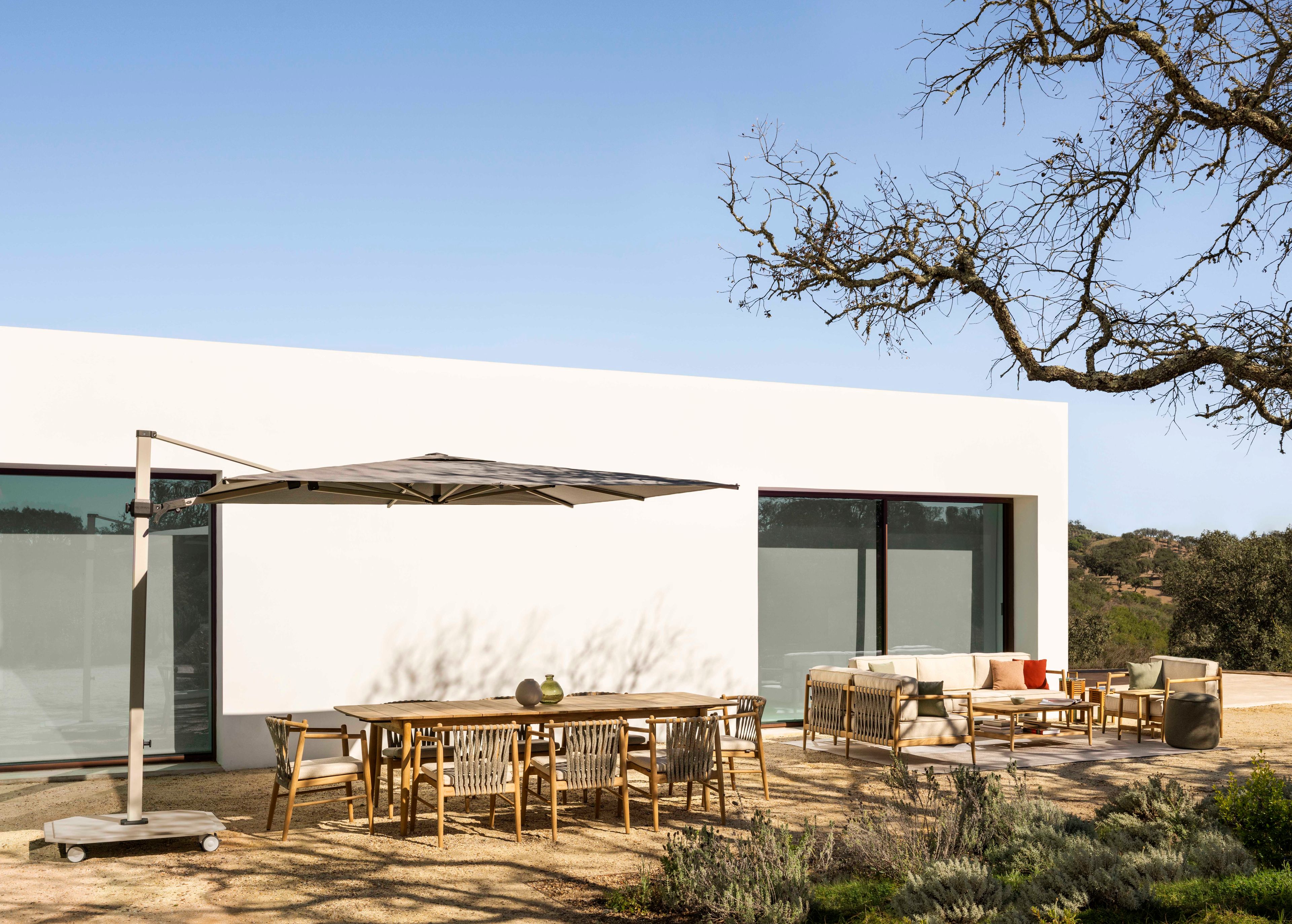 Садовый стол из тикового дерева Jardinico Noa ARCH-00112757 - Вид №5